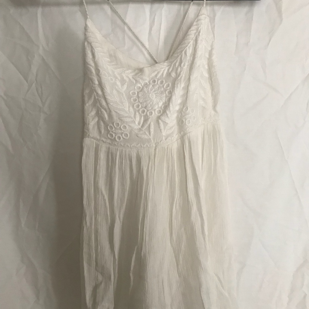 White free people tank top